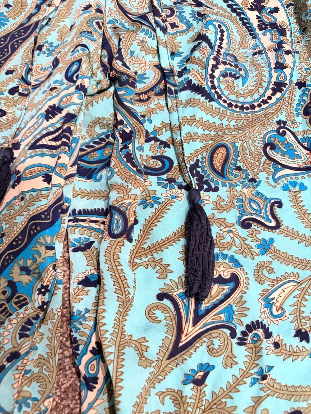 Philosophy Women's Paisley Wide Leg Palazzo Pants - Picture 3 of 6